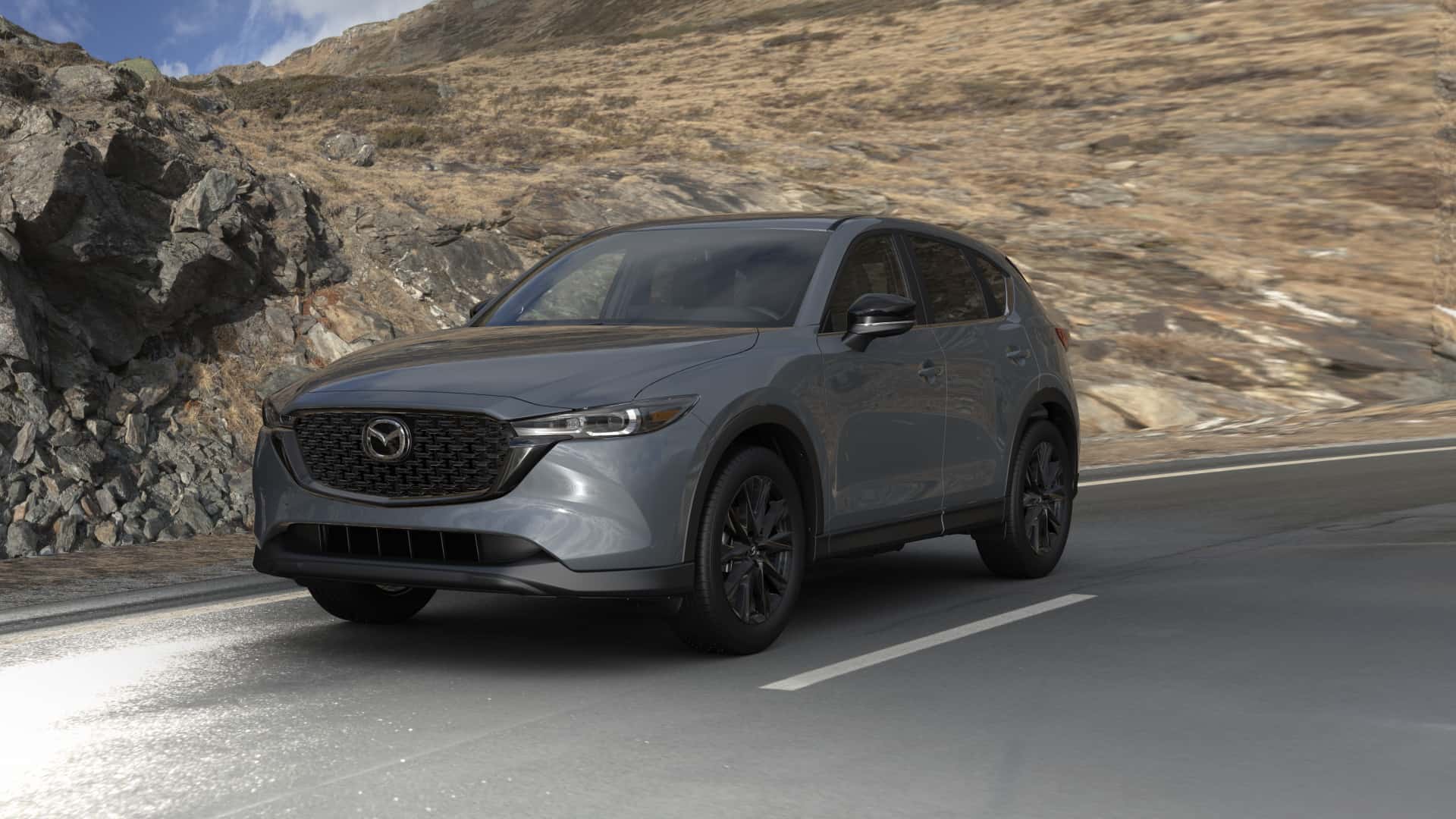 2023 Mazda CX-5 2.5 S Carbon Edition Polymetal Gray Metallic | Browning Mazda of Cerritos in Cerritos CA